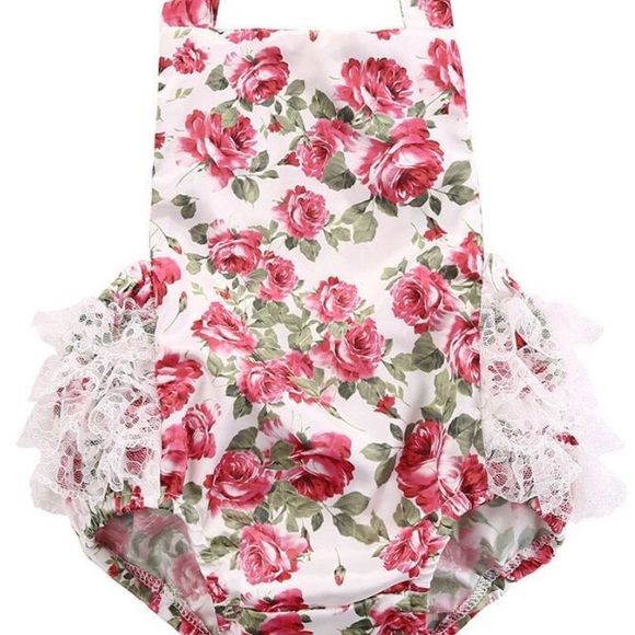 Floral Romper - Picture 1 of 1